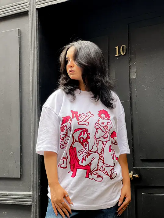 Printed Graffiti T-shirt 